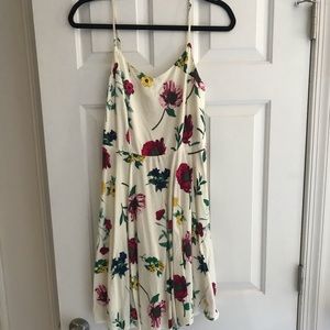 Spaghetti strap floral sundress